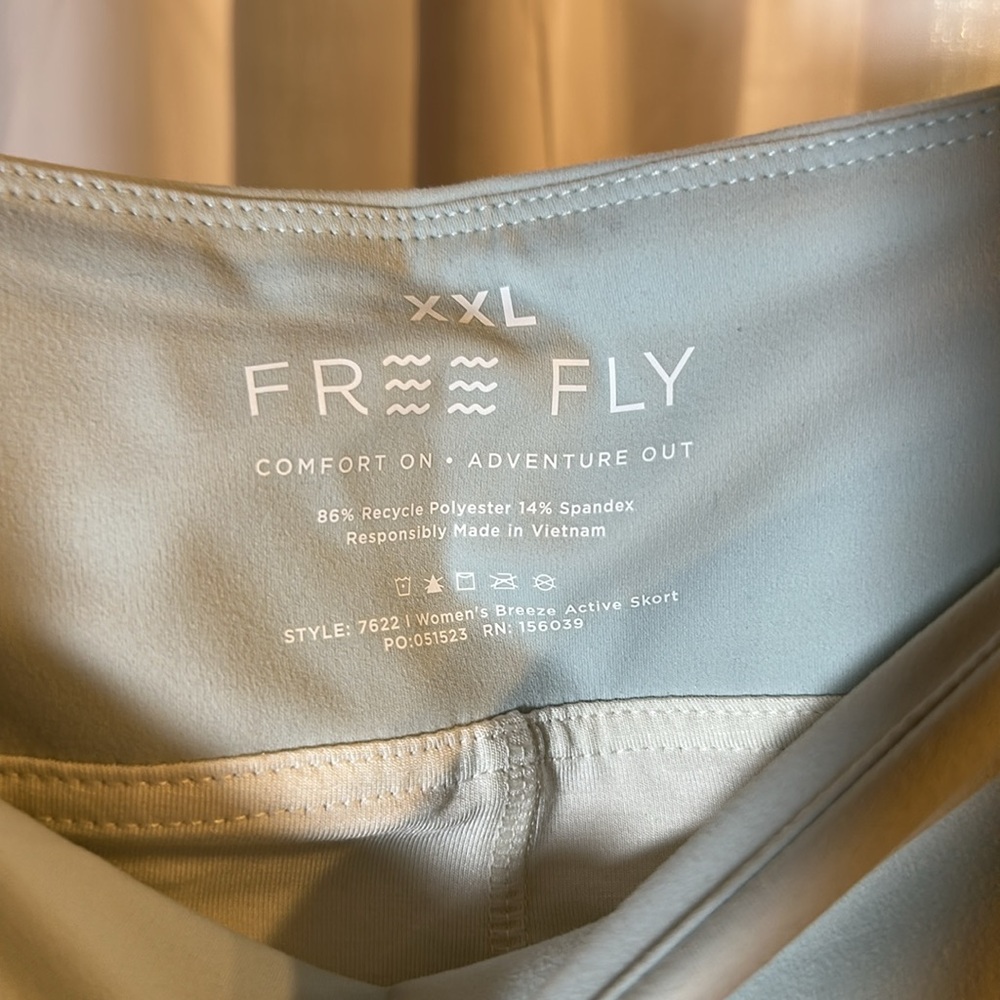 Free fly woman’s bamboo skort - Picture 11 of 12